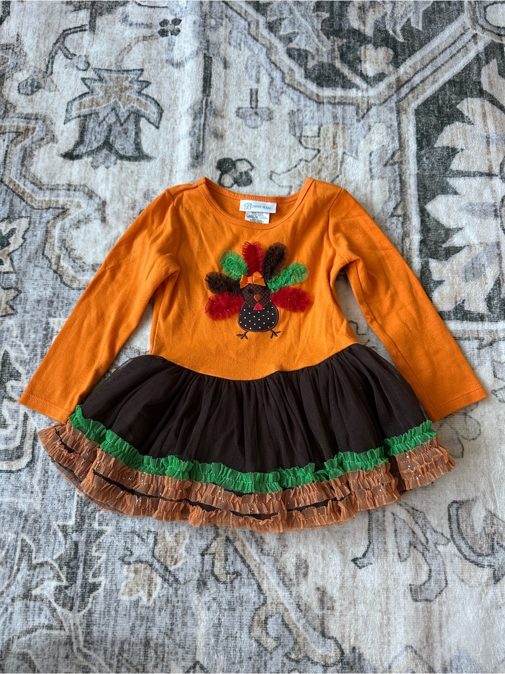 Bonnie Jean Thanksgiving Tutu Dress